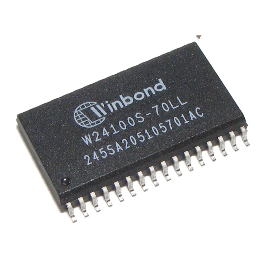 [2pcs] W24100S-70LL 128K × 8 CMOS STATIC RAM SRAM Memory 32pin SOP Wide WINBOND - Bild 1 von 1