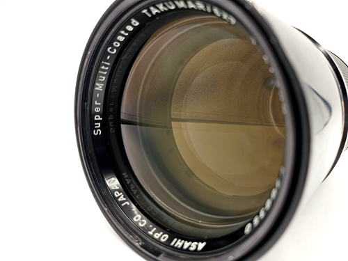 PENTAX SMC TAKUMAR 6X7 300MM F4 MF TELEPHOTO LENS FOR 6X7 67 67II NO HAZE
