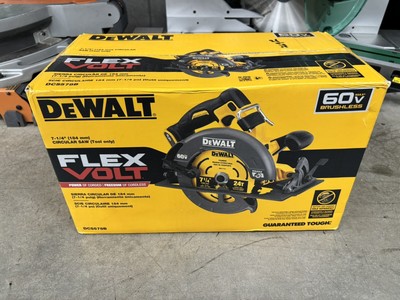 DeWalt DCS578B 7 1/4 Flex Volt Circular Saw 60 volt NEW w Blade