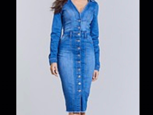 denim dress michelle keegan