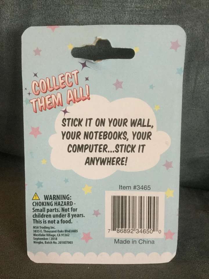 ADESIVOS SKWISHY LARANJA ROXO CUPCAKE ADERE A TELEFONES, EM QUALQUER LUGAR ALÍVIO DO ESTRESSE - Imagem 2 de 2