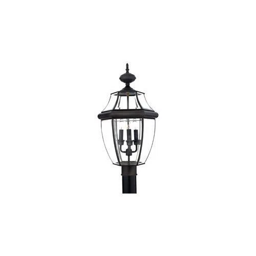 Quoizel NY9043Z 3-Light Newbury Outdoor Lantern in Medici Bronze - Picture 2 of 3