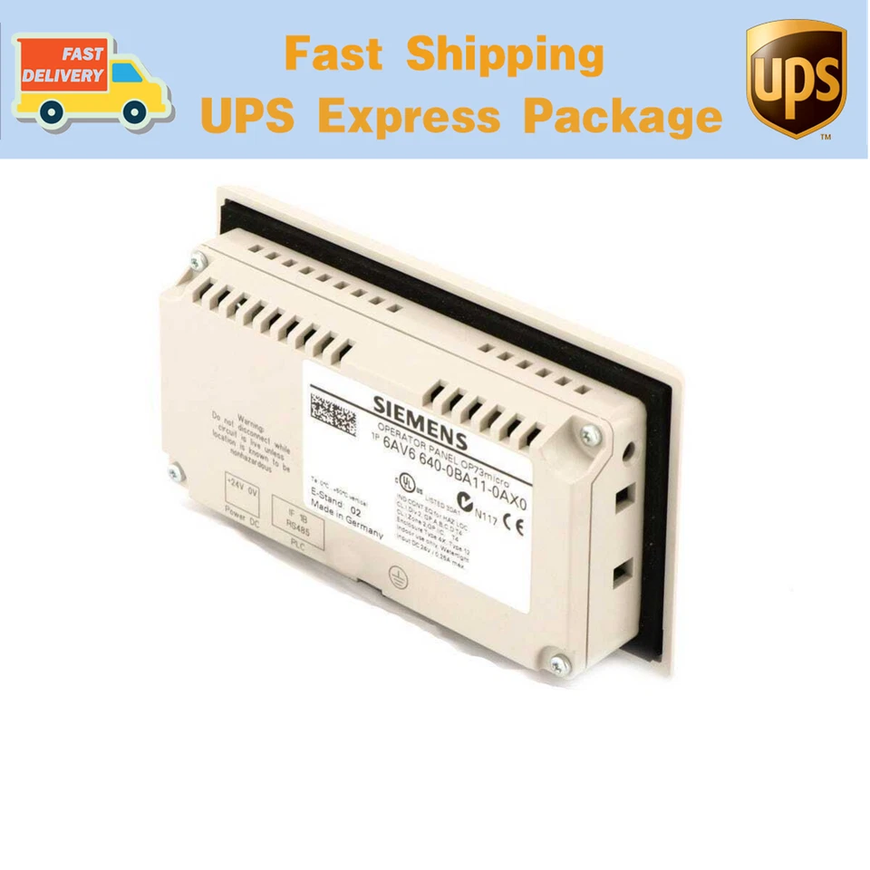 6AV6640-0BA11-0AX0 Siemens SIMATIC Operator Panel OP Fast Shipping Spot Goods GQ - Image 4 of 4