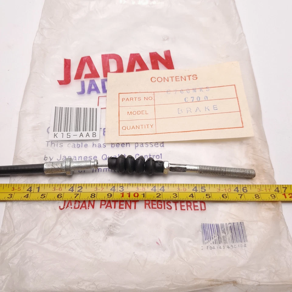 Cable freno delantero Honda C700 May Fit C70 C50 C65 C70 C90 NOS #1 Foto 4 de 4