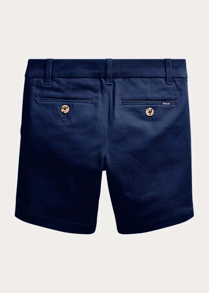 Ralph Lauren FRENCH NAVY Girls Stretch Chino Bermuda Short, US 2T - Изображение 2 из 2