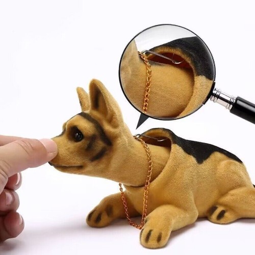 Tablero Cabeza Perros Asintiendo Perro Estatuilla Para Coche Tablero Escritorio Adorno - Imagen 4 de 8