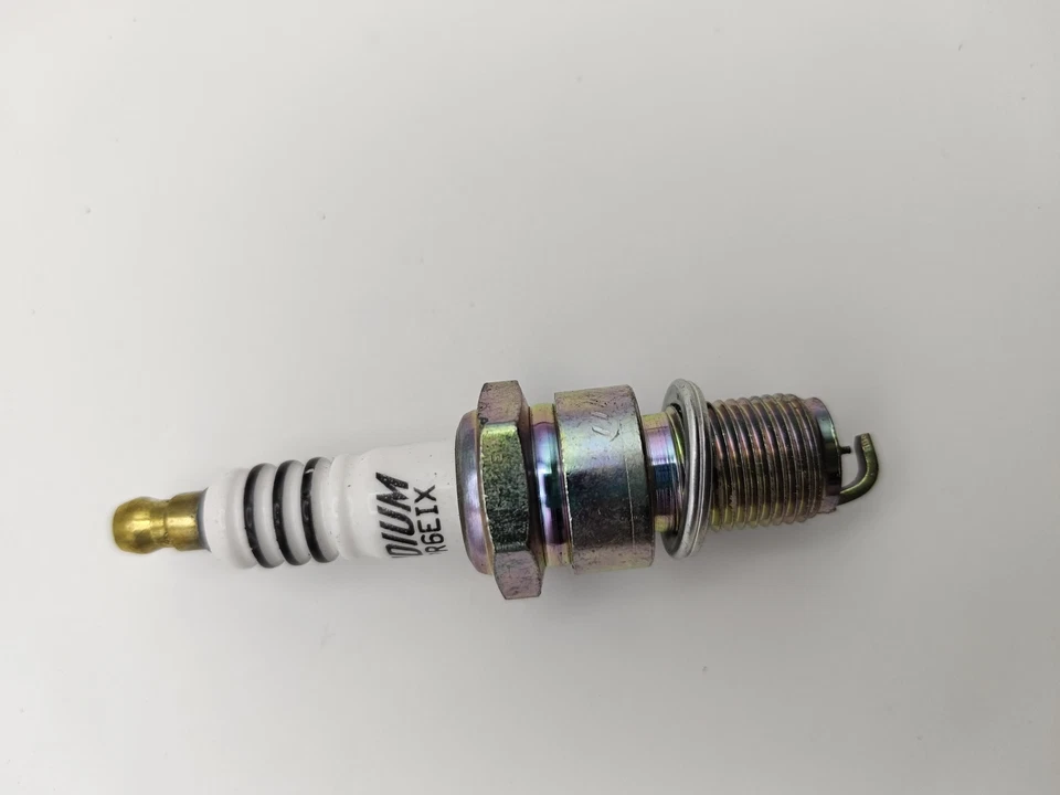 4x BPR6EIX Iridium Spark Plugs 6637 Upgrade Spark/Power Pre-Gapped  - Image 2 of 4