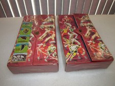 Topps Super Sports Cards Carry Cases(2) Lockers Baseball Hockey Football 1970's