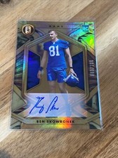 2021 Gold Standard Ben Skowronek Rookie Autograph Auto RC /199 Rams