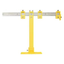 Cabinet Hardware Jig Adj. Punch Locator Handle Template Tools Drill Guide (C)