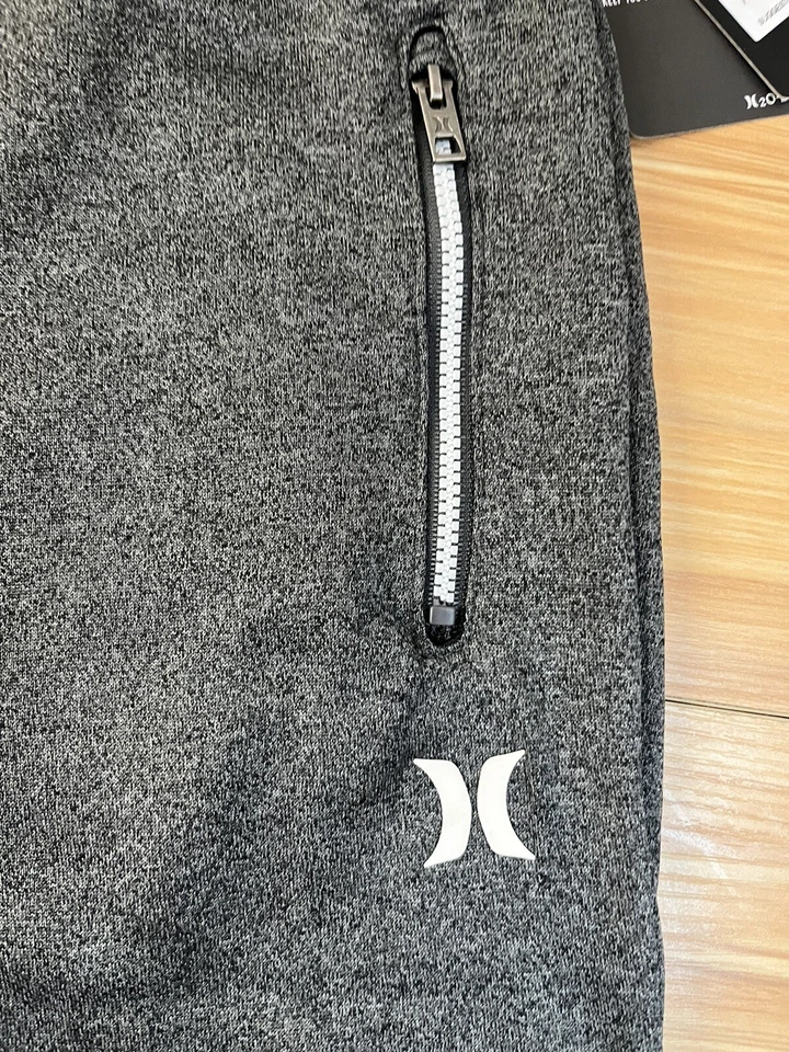 Pantalones Hurley Boys Solar Jogger Cool H20 Dri-Fit con Bolsillos Gris Nuevos con Etiquetas Foto 2 de 4