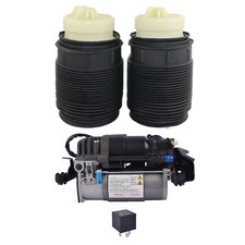 Hinten Luftfederbälge + Kompressorpumpe Für Mercedes E-Klasse W212 T-Model S212
