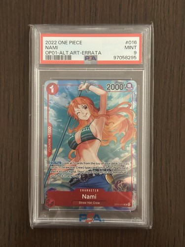 Nami (Parallel) graded PSA 9 for sale on eBay