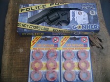 GONHER Revolver 12er -Schuss  Revolver Metall mit 288 Schuss  Munition Karneval