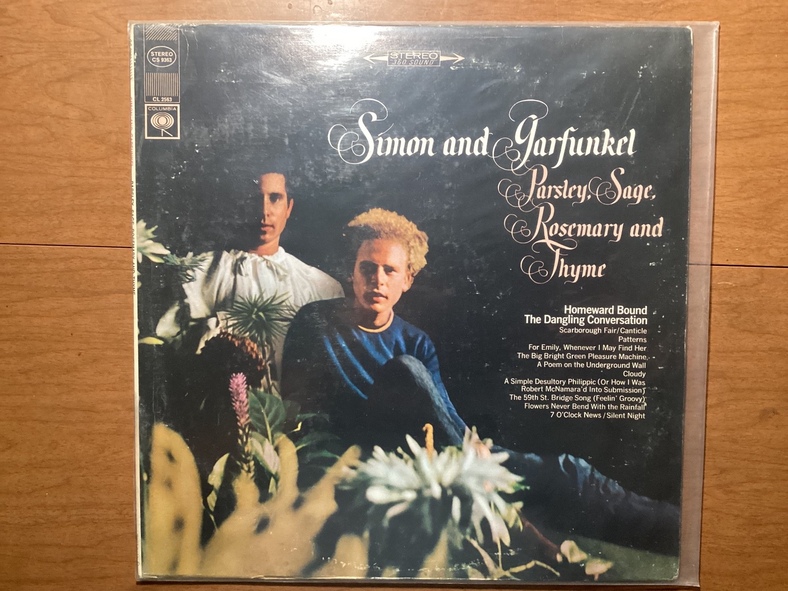 Simon & Garfunkel Parsley, Sage, Rosemary and Thyme Columbia LP CS 9363 CL 2563