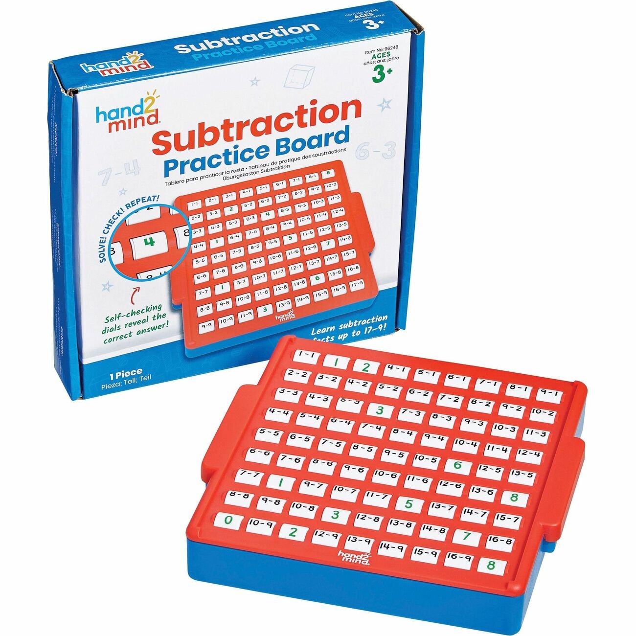 Learning Resources Subtraction Skills Practice Board (lrn-96248) (lrn96248)