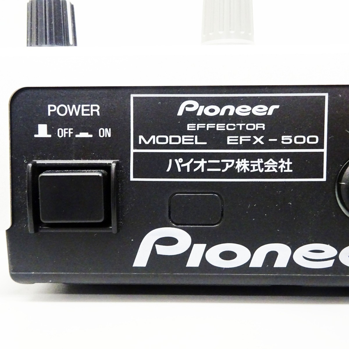 Pioneer EFX-500 DJ Turntable Mixer Controller Effector Silver