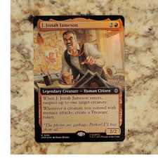 Wizards Magic: The Gathering J. Jonah Jameson Marvel Legendary Creature Red Rar…