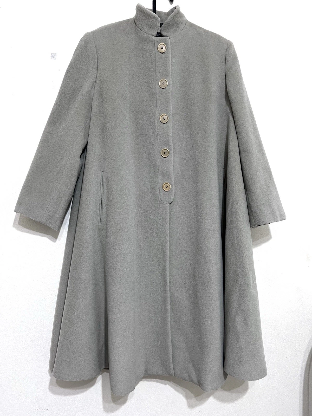 Giorgio Armani — Giorgio Armani Wool Angora Cashmere Blend Coat Size 40