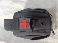 Black Molle IFAK Pouch for Tourniquet/Shears/First Aid Supplies