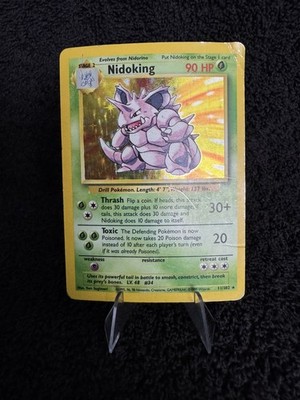 Nidoking #11 from Base Set ((1999)) – Pokémon card