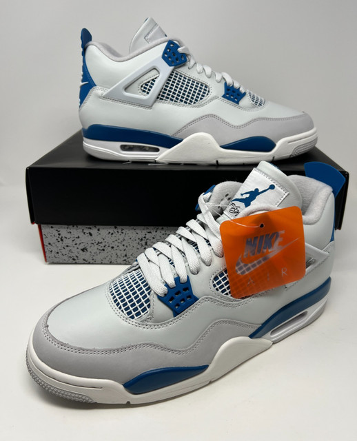 Size 11 - Nike Air Jordan 4 Retro Military Blue 2024 Shoes FV5029-141
