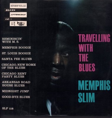 Memphis Slim Travelling With The Blues LP Vinyl UK Storyville 1960 SLP118