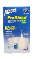 Mack's ProRinse Ear Wax Removal System - 0.5 FL OZ Ear Drops, Ear Plugs, Ear...