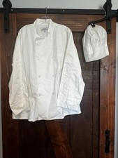 Halloween/Theatre Costume~Chef's Jacket and Hat