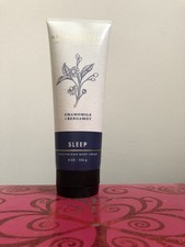 Bath  Body Works Aromatherapy CHAMOMILE BERGAMOT Body Cream SLEEP 8 oz RARE