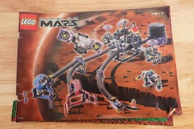 LEGO LIFE ON MARS 7317 Aero Tube Hangar - 100% complete w/ box and manual