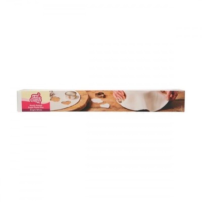 FunCakes Ausgerollte Rollfondant Disc Hellweiß: Köstliches Vanille-Aroma, b
