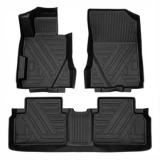 Non-slip TPE Floor Mats Liner Set for 2006-2011 Honda Civic Sedan All Weather