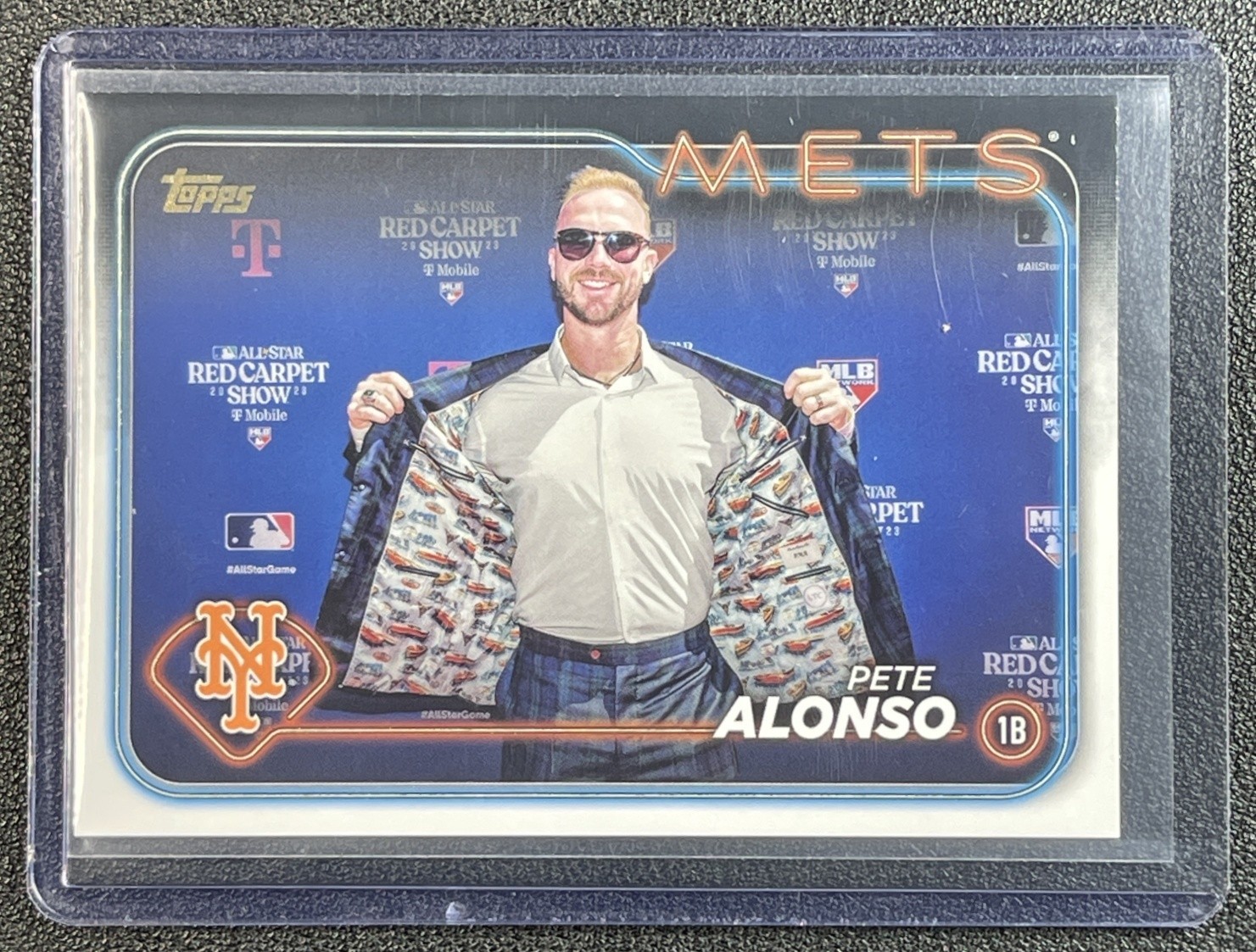 PETE ALONSO 2024 TOPPS #20 GOLDEN MIRROR SSP METS