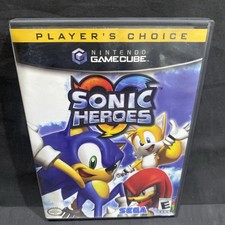 Sonic Heroes Nintendo GameCube 2004 Sega CIB Complete with Manual
