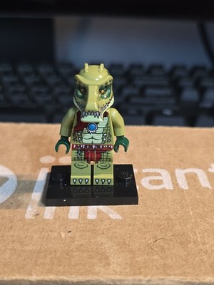 LEGO  Chima Minifigure - Crawley (loc013) 70001 30255 Crocodile Tribe