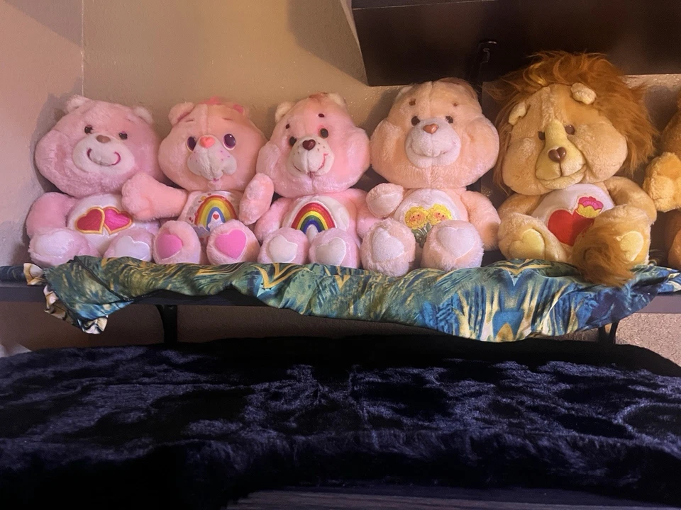 Vintage Care Bears Collection Lot (used, great condition) - Image 2 of 4