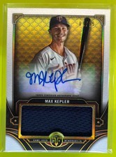 2022 Topps Triple Threads Max Kepler Auto Single Relics /99 #ASJR-MK Minnesota