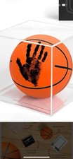 Baby Basketball footprint Handprint Kit - Basketball Baby Shower Gifts for Boys