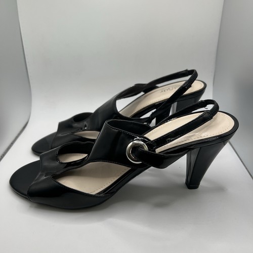 East 5th Nero Sling Back Tacchi Donna 7M - Foto 3 di 9