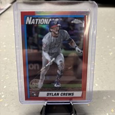 2025 Topps Chrome - 1990 Topps Baseball Dylan Crews #90CB-16 (RC)