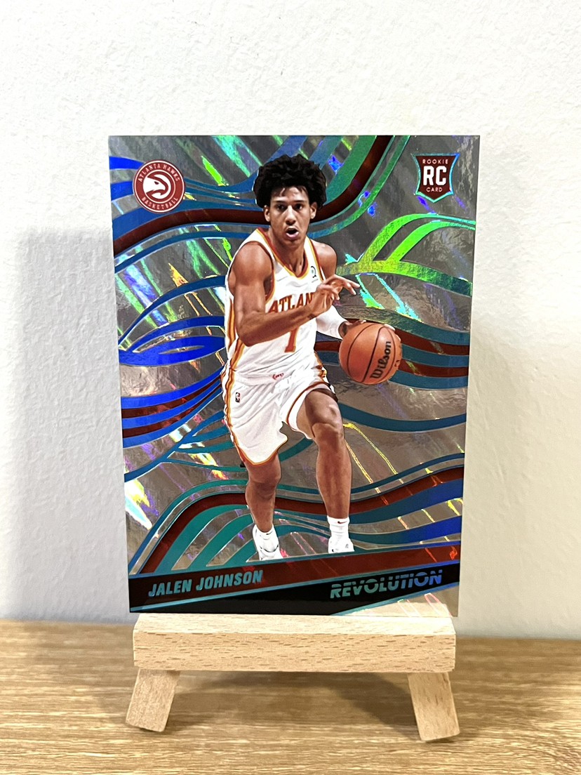 2021-22 Panini Revolution Jalen Johnson 02/10 Lava RC Rookie #103