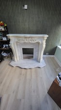 Louis Fire Surround  And Marble Back Plate