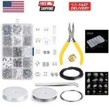 Jewelry Findings Starter Kit Jewelry Beading Making and Repair Tools Kit
