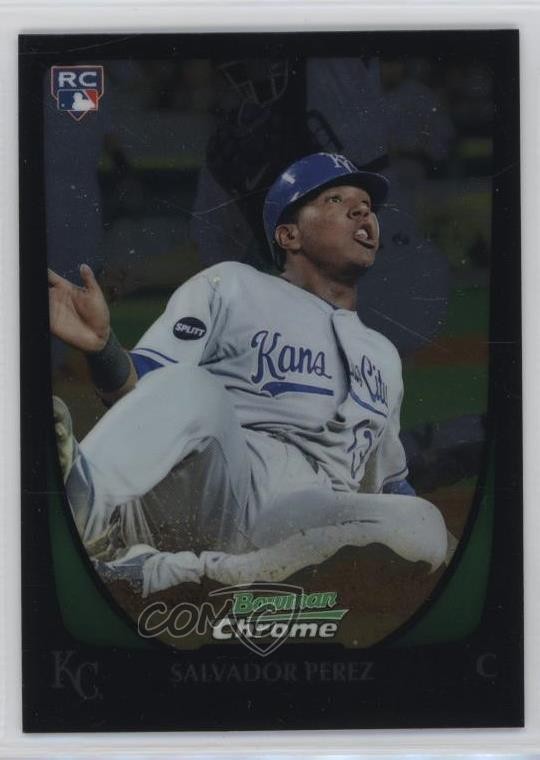 2011 Bowman Draft Chrome Salvador Perez #12 1dm4