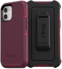 OtterBox DEFENDER SERIES Case  Holster for iPhone 12 Mini - Berry Potion Pink