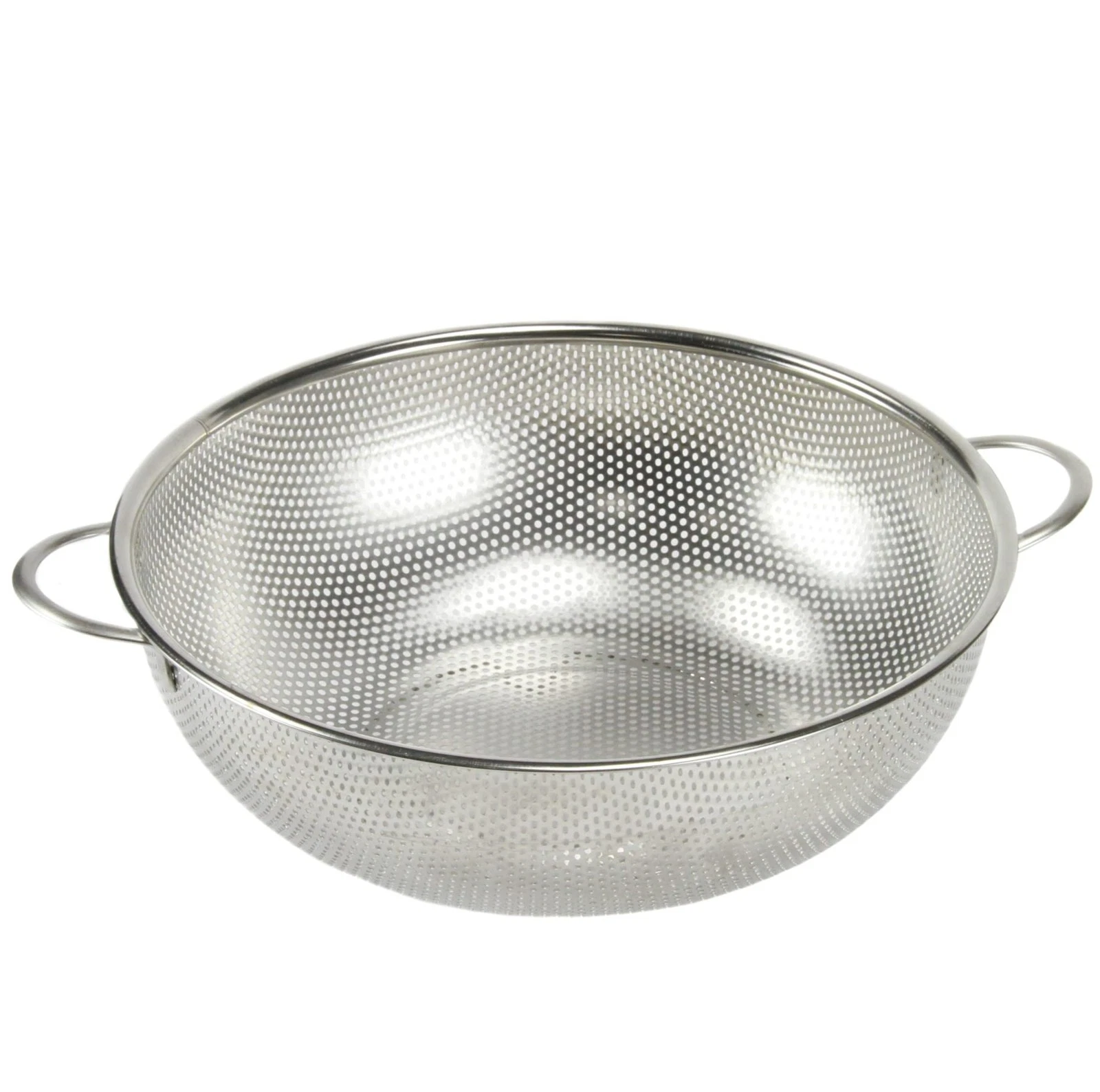 Chef Craft Select Microperforated Colander, 5 quart, Stainless Steel