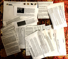 Rare UFO Researcher John Schuessler Flying Saucer UAP Alien Encounter Clippings