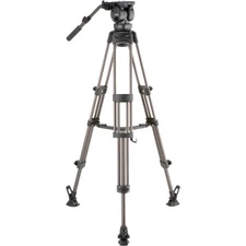 Libec LX10M 3-Section Aluminum Tripod with H65B Head and BR-6B Mid-Level Spreade