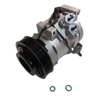 AC Compressor w/Clutch for Toyota Camry 02-06 Highlander 01-07 Solara 02-08 2.4L